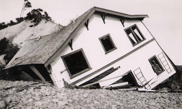 Bayocean: gone. Photograph: Tillamook County Pioneer Museum