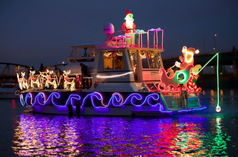 Christmas Ship Parade in Portland Oregon