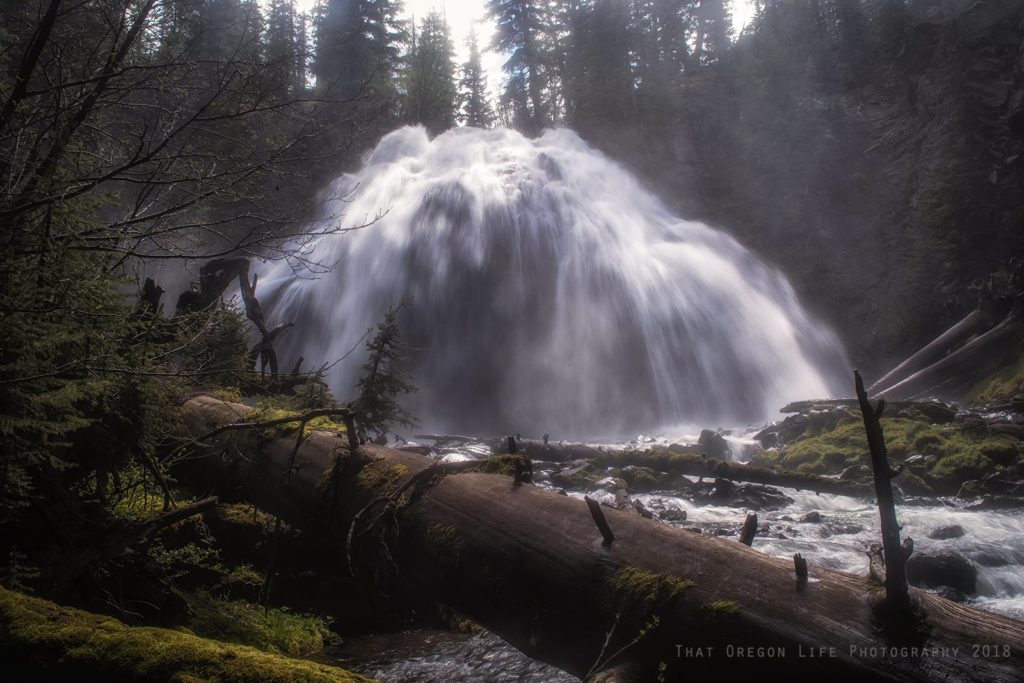 Chush Falls in Oregon