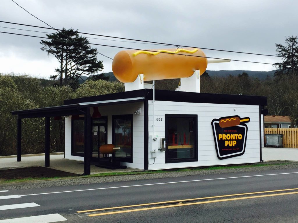 Tater Tots. Corn Dogs, Invented in Oregon., The Original Pronto Pup, Ontario Tater Tots Festival, Ore-Ida Potatoes, Comfort Food, Restaurants, Rockaway Beach