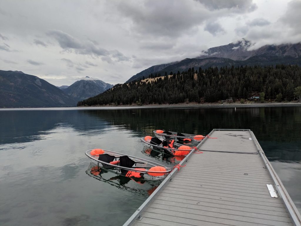 glass bottom kayak