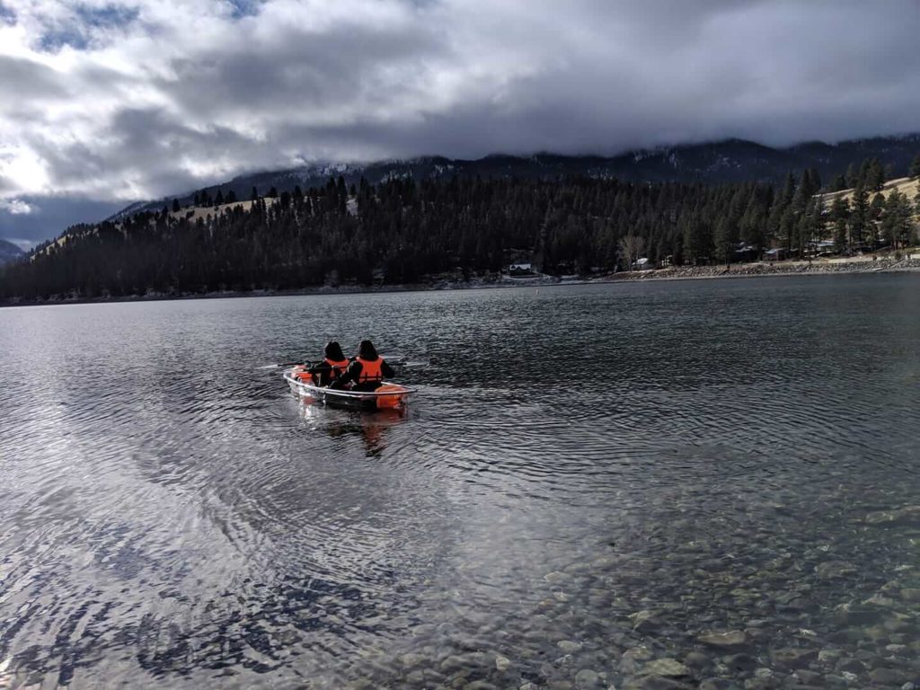 glass bottom kayak