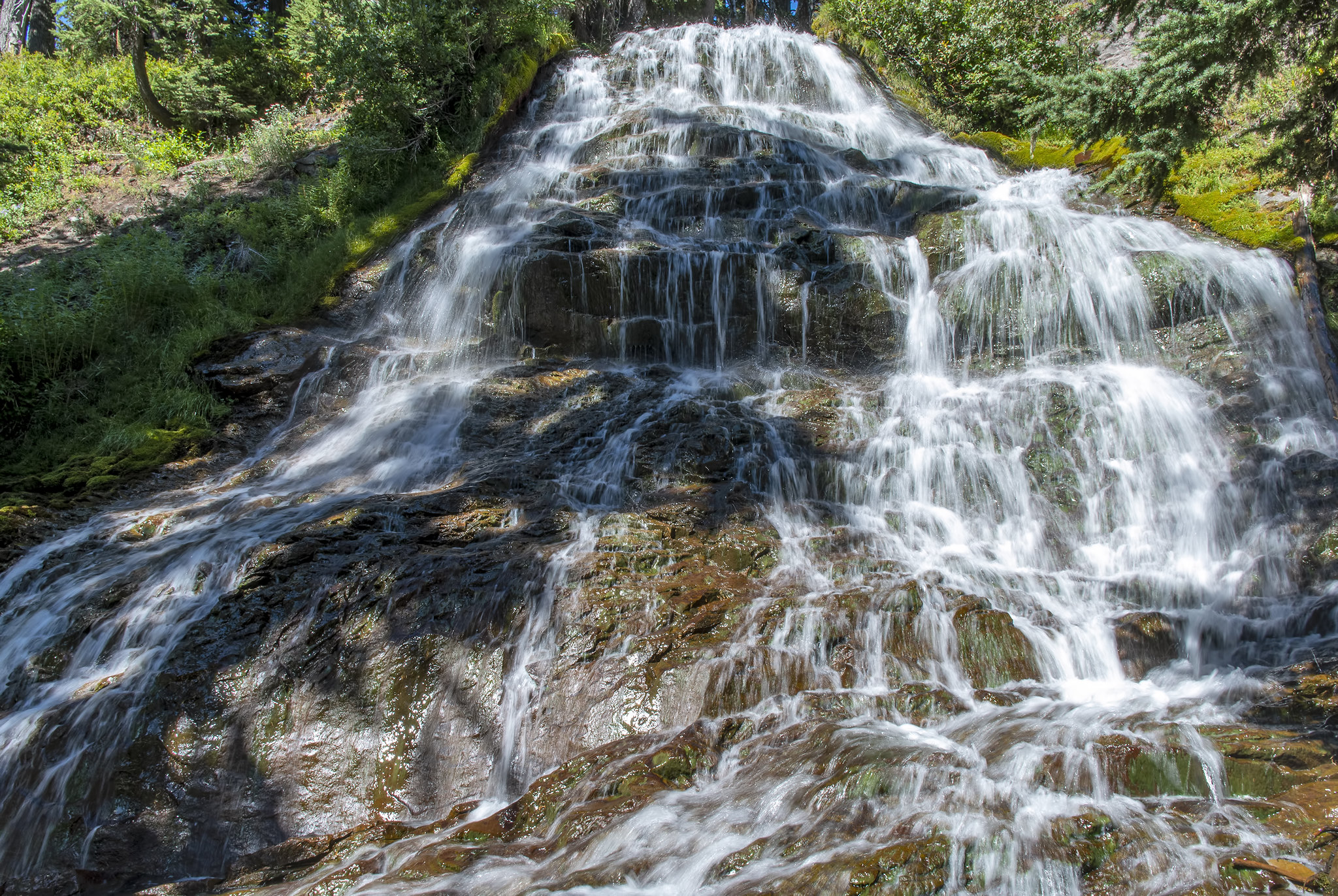 Umbrella Falls near Mount Hood