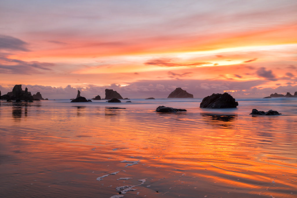 Bandon sunset