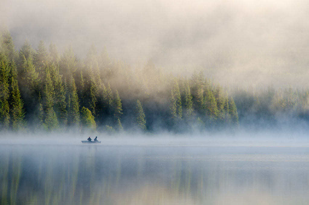 Fishing near Govt Camp. Photo by Wendy via Flickr CC2.