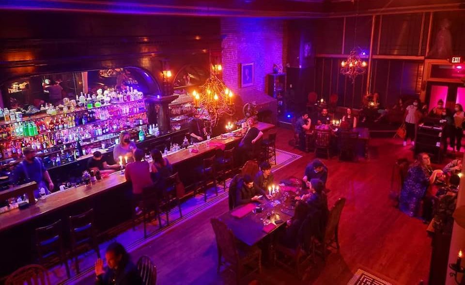 This New Haunted Mansion Themed Bar in Oregon Has Cocktails to “DINE FOR”