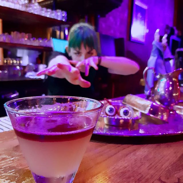 Raven's Manor scary drink preparation Ravens Manor portland oregon