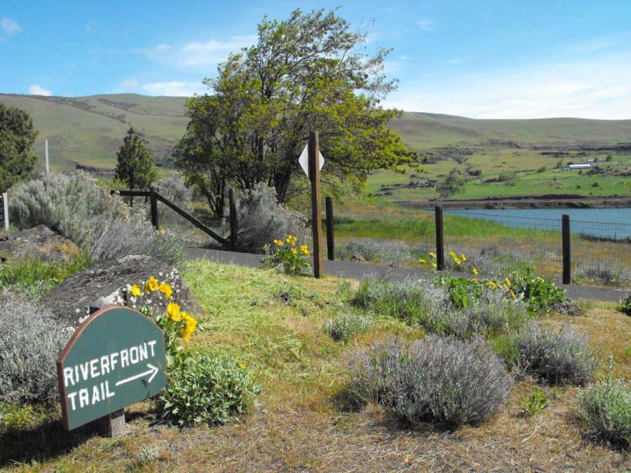 riverfront trail the dalles oregon