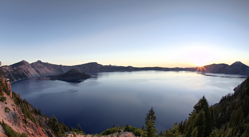 camping near crater lake