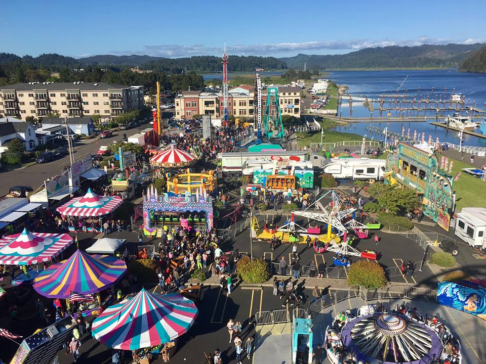 Rhody Fest Carnival by Timothy B Moffett Florence Rhododendron Festival