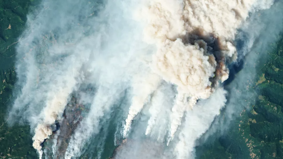 cedar creek fire satellite