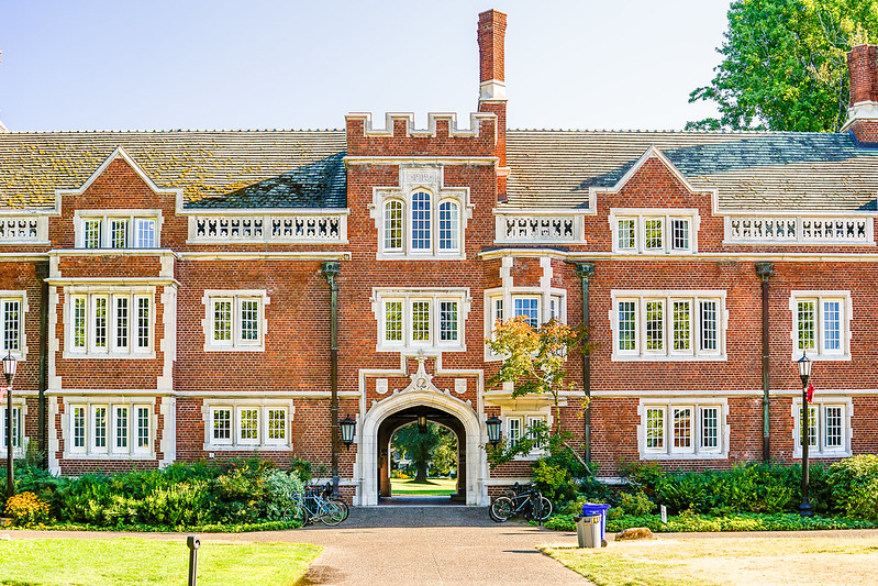 Photo by Dale Cruse via Flickr CC2. Reed College in Portland Oregon