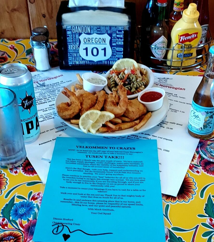 best mom & pop restaurants oregon, The Crazy Norwegian's Fish & Chips, Port Orford