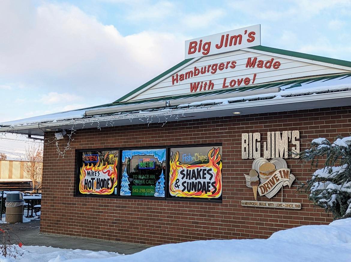 best mom & pop restaurants oregon, Big Jim's Drive-In, The Dalles/Hood River