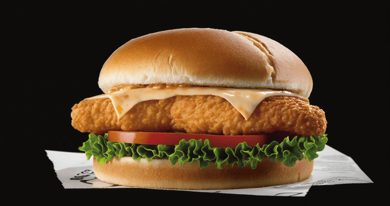 chick fil a sandwich – tiny
