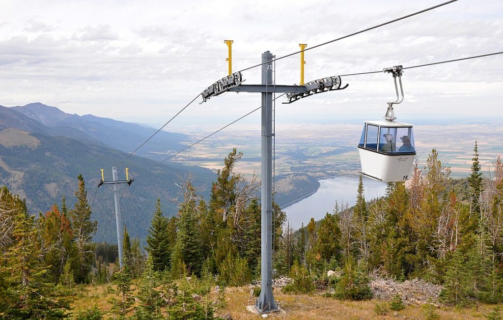 wallowa lake tramway, gondolas, oregon