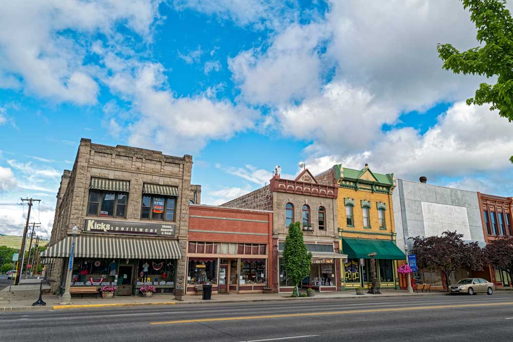 Baker City Oregon street