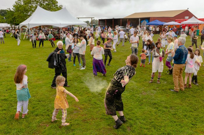 Holi Spring Festival at Topaz Farm