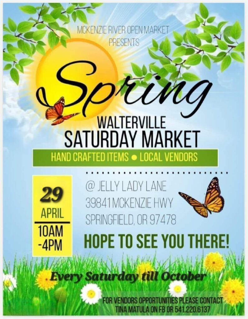 walterville saturday market