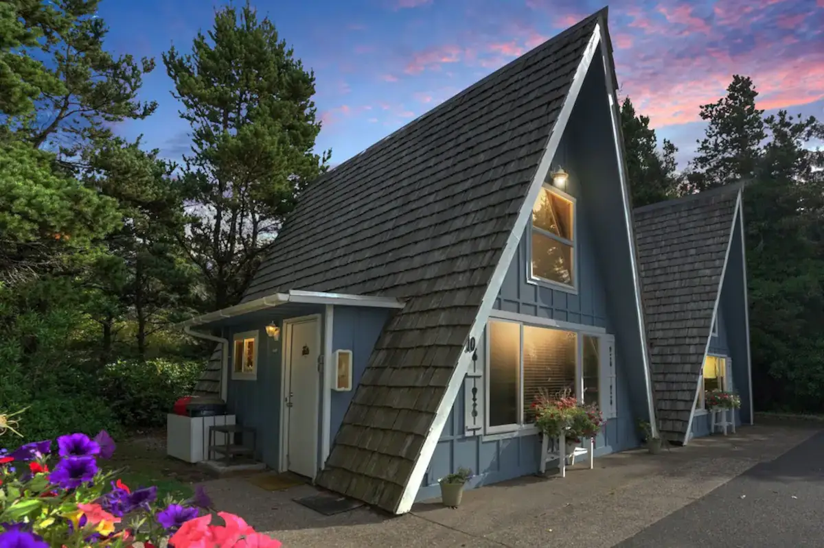 Abide at The Dude’s Coastal Abode: A ‘Big Lebowski’ Inspired 1969 A-Frame Airbnb in Oregon