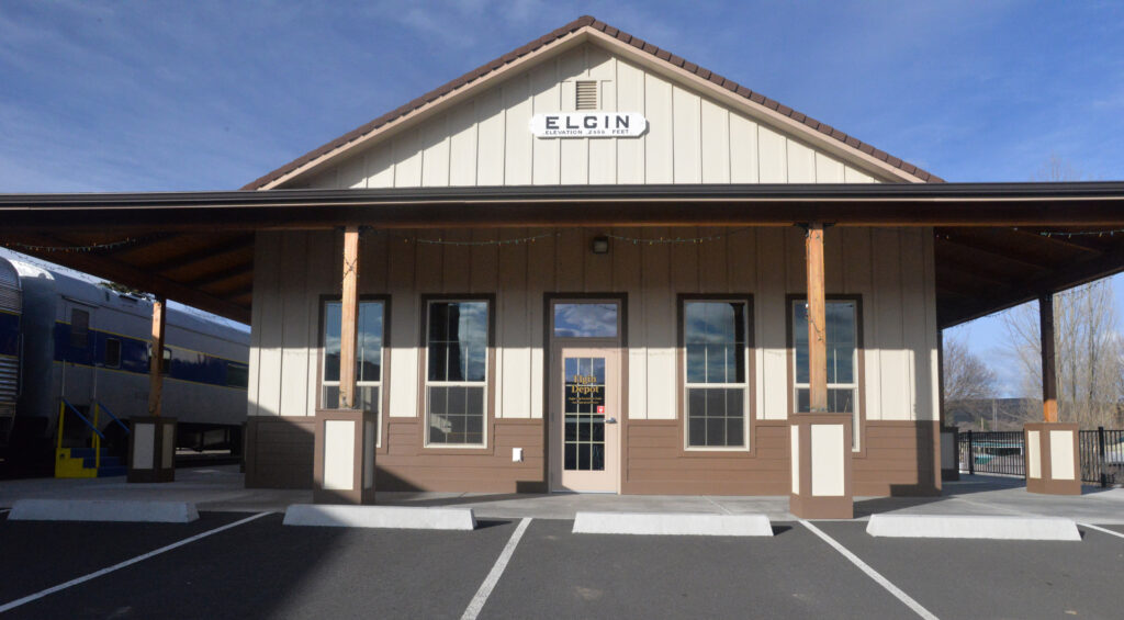 Elgin Depot where Eagle Cap Excursion Train rides begin