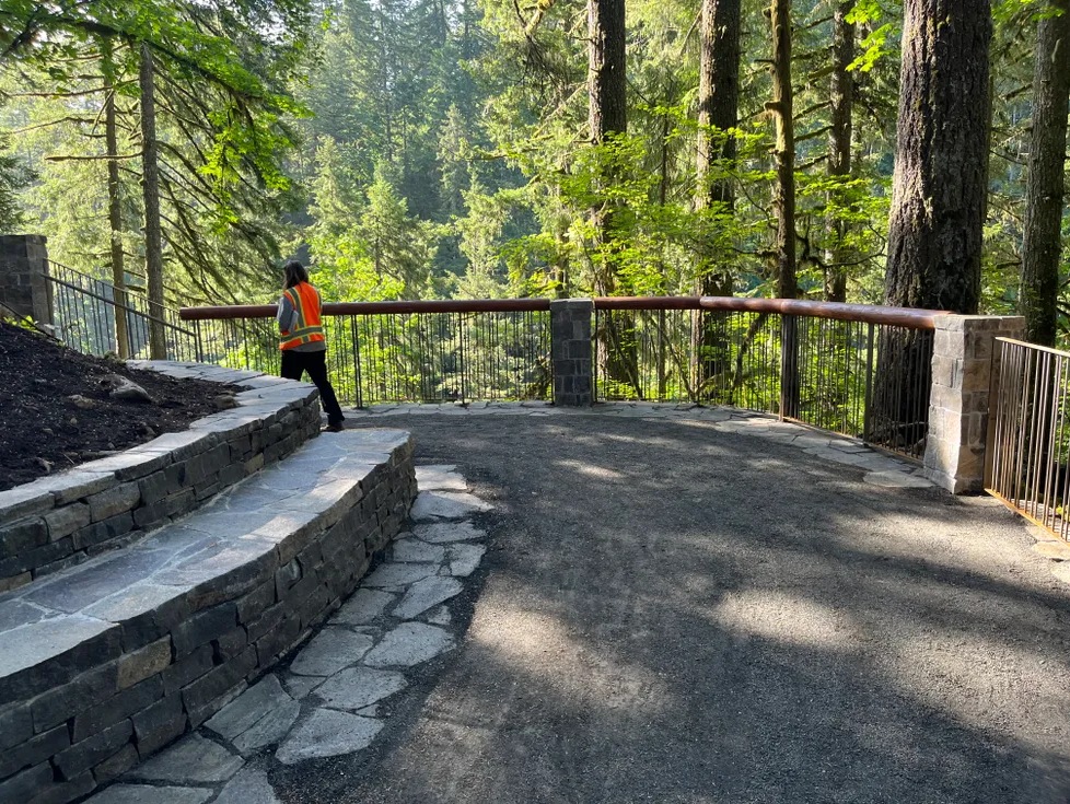 North Canyon Day Use Area, new trailhead, silver falls state park, oregon