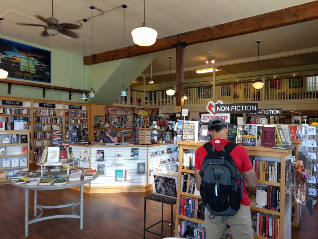 interior of store