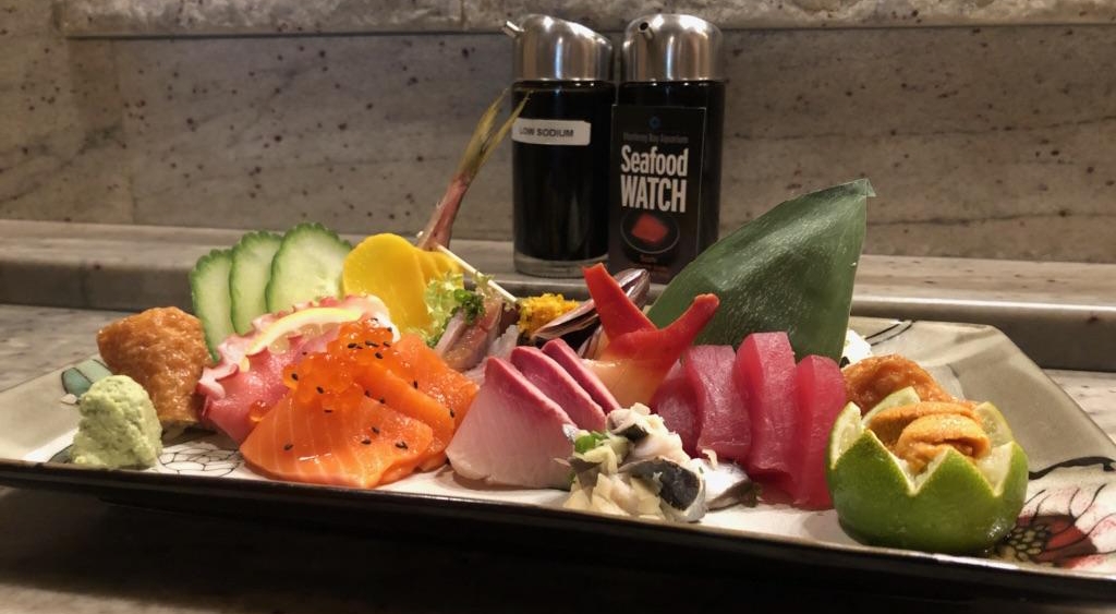 sushi plate