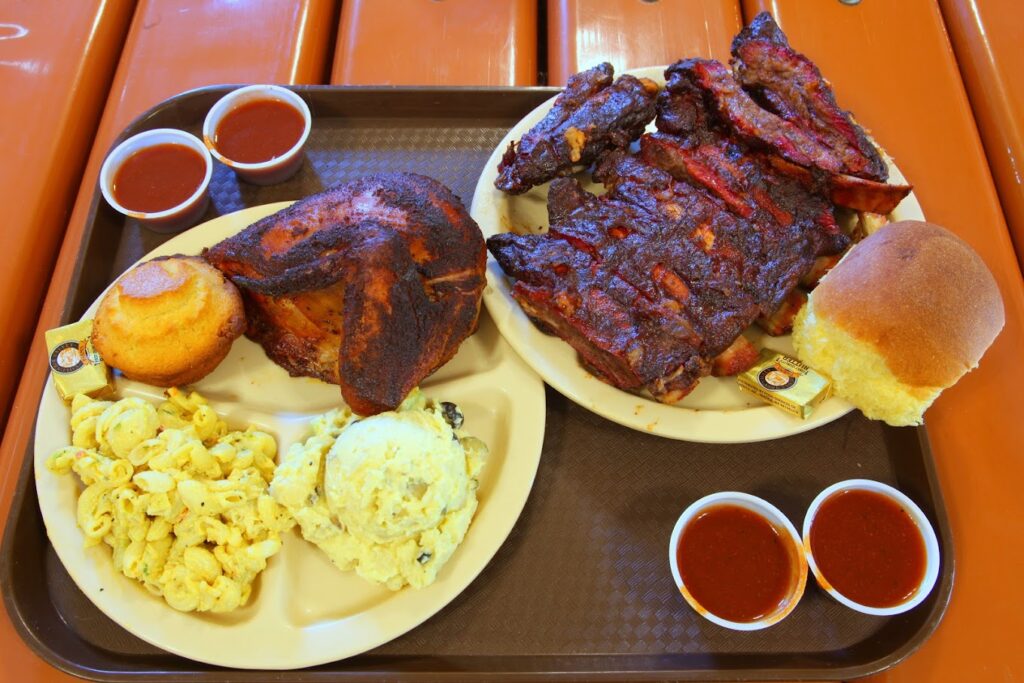 two loaded plates