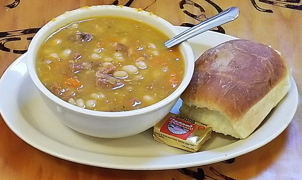soup and roll