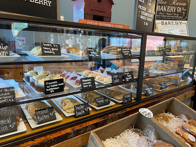 pie selection at blue raeven