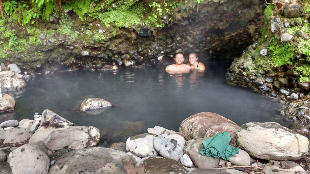 couple soaking