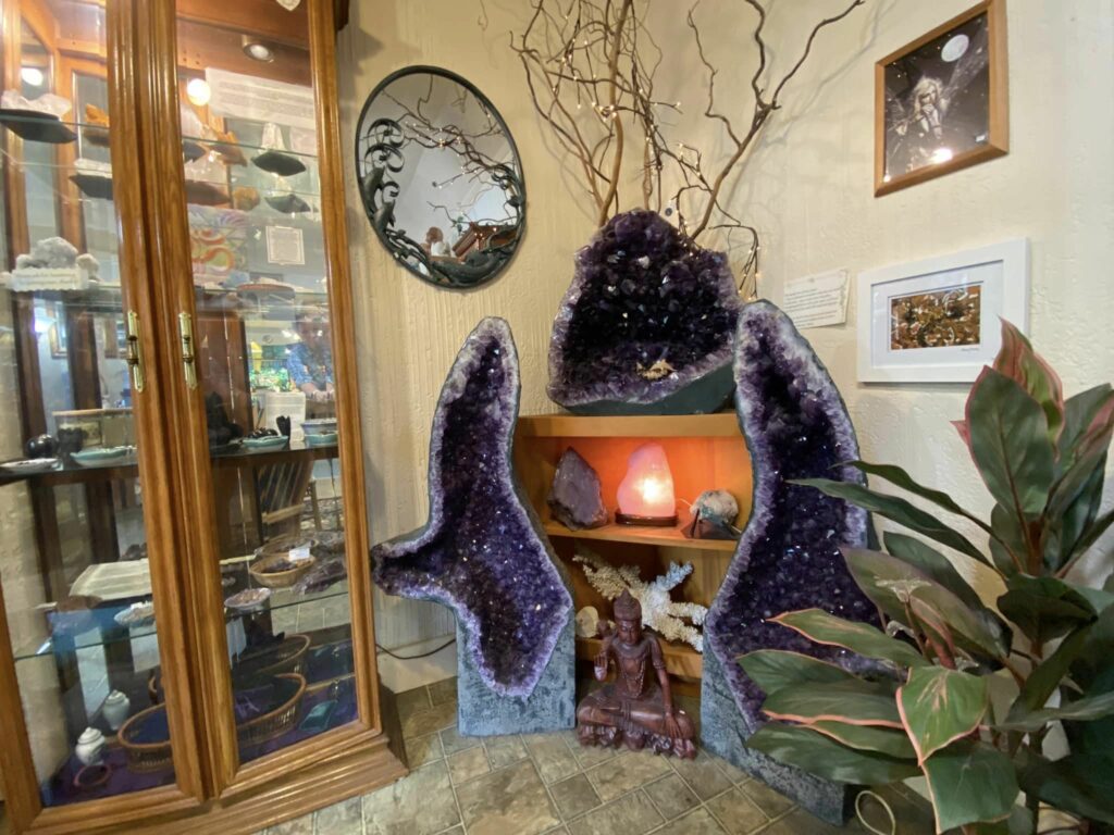 giant amethysts