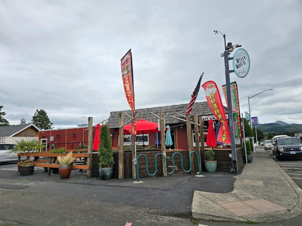 The outside of Billy Mac's Bar And Grill.