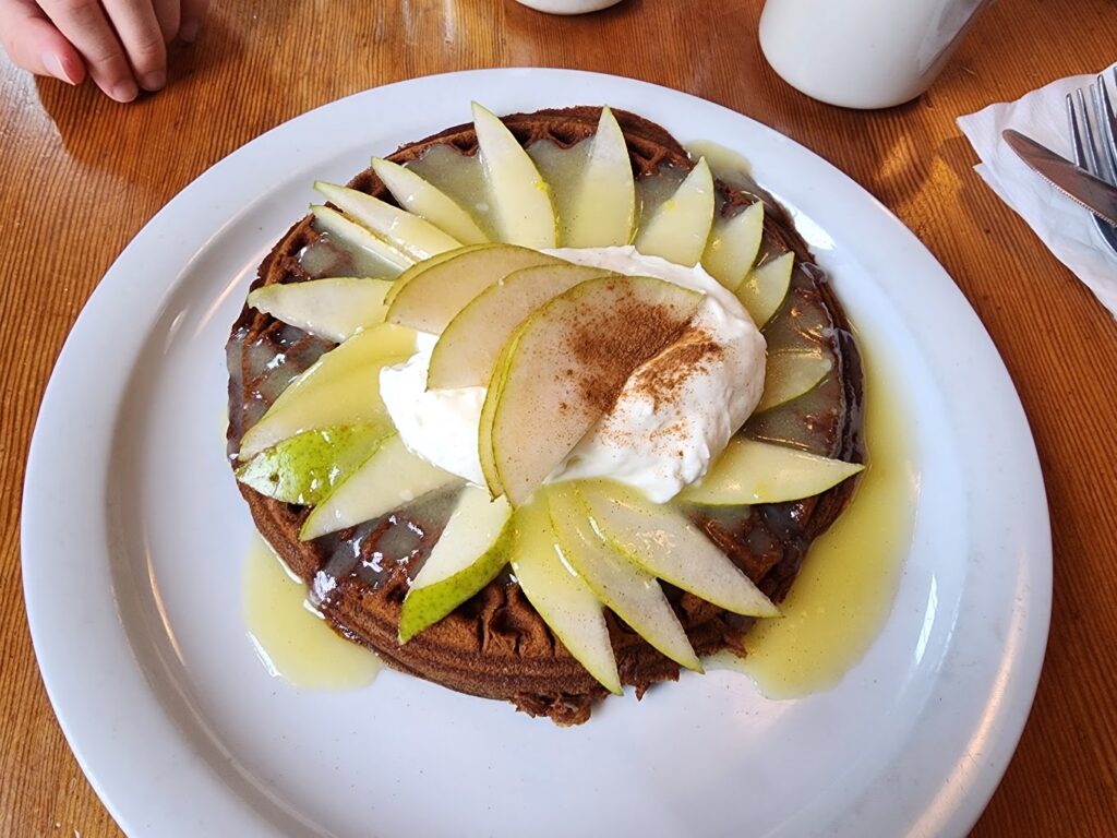 gingerbread waffle