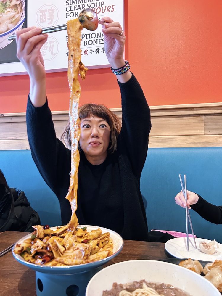 long noodles