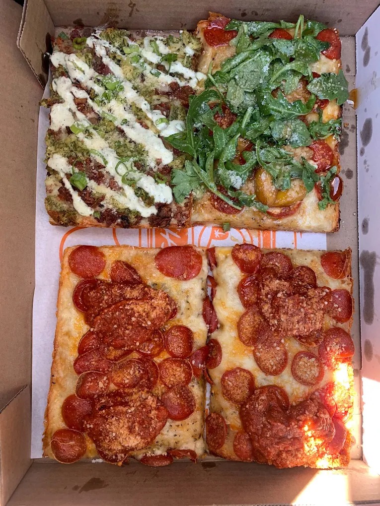 assorted slices