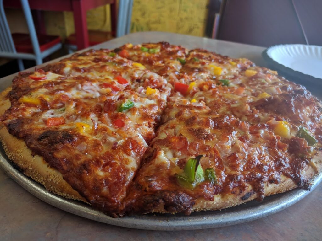 hot pizza