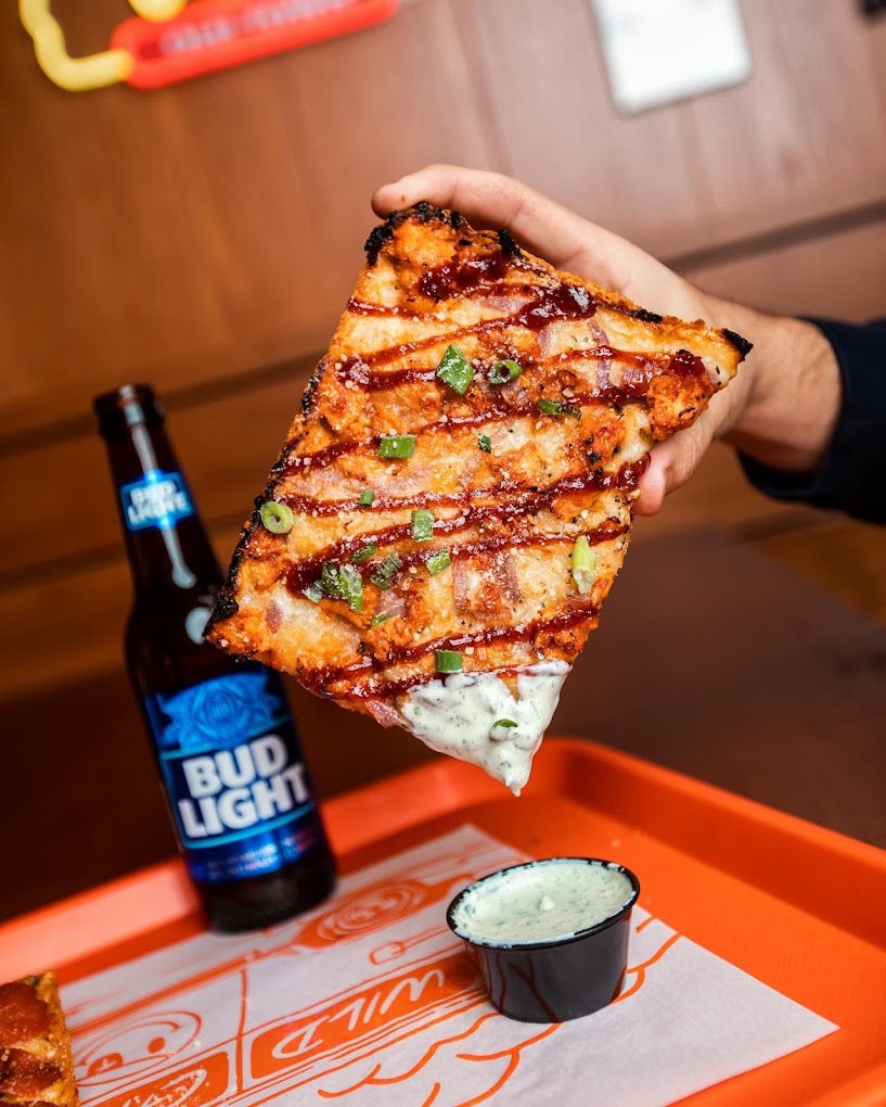 slice with ranch