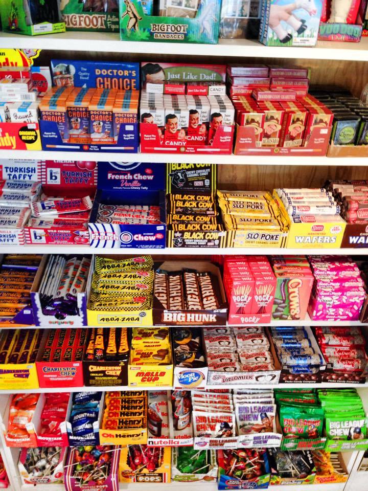 old school candy bars