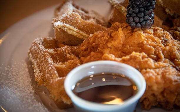 Chicken And Waffle.