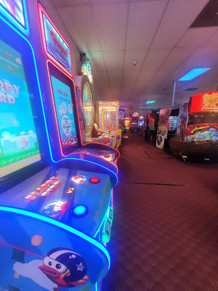 Arcade games.