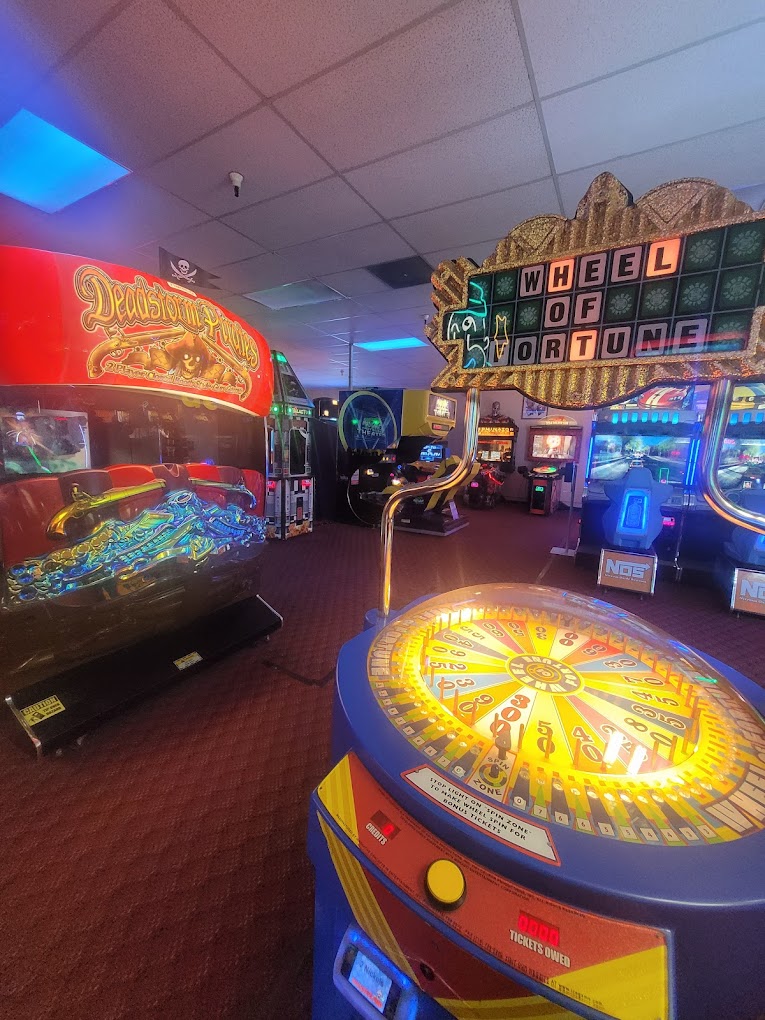 Arcade games.