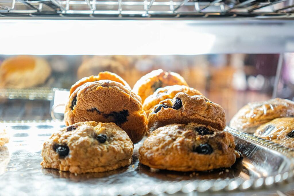 Fresh baked treats.
