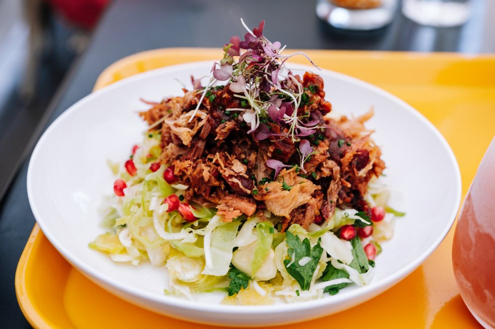 Pulled Pork Salad.