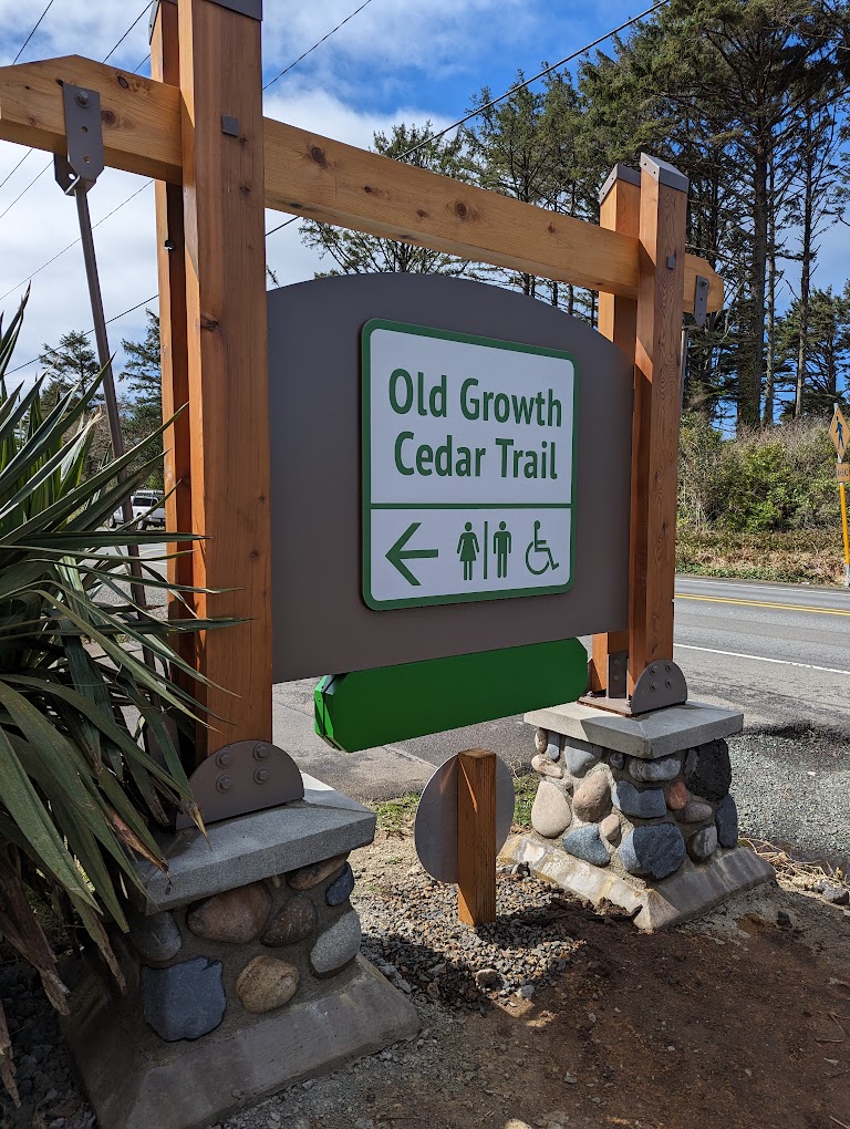 trailhead sign