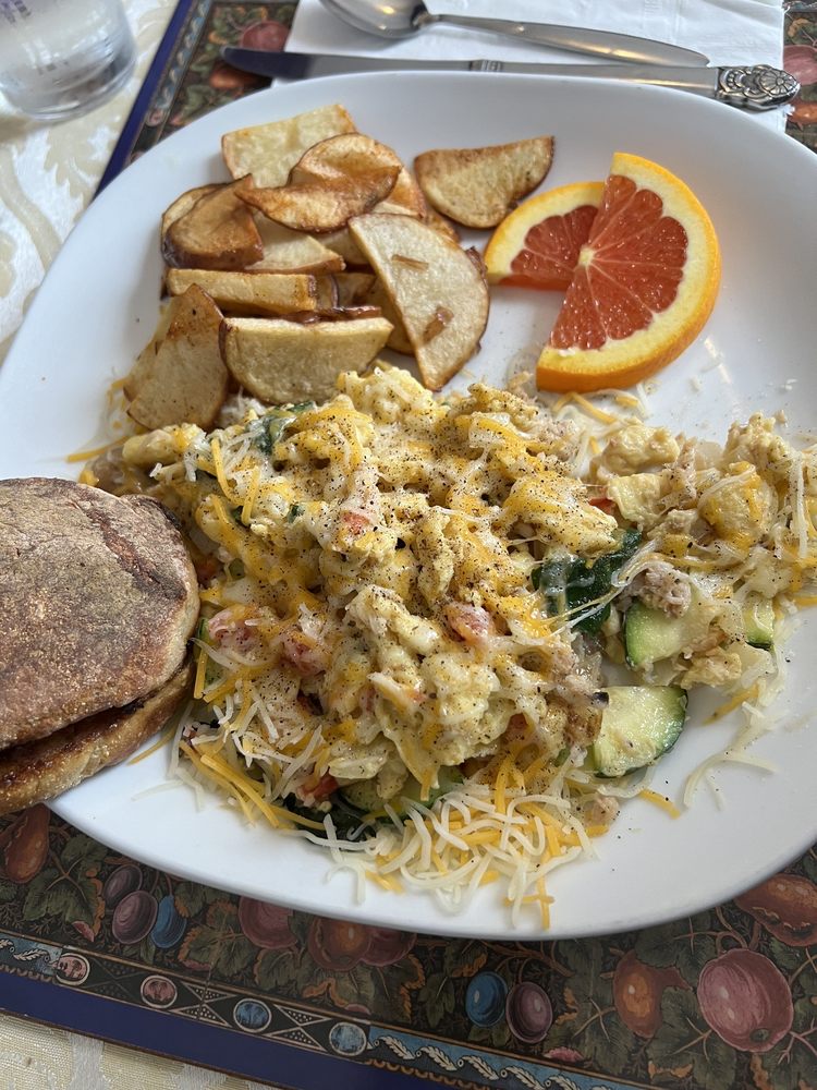 A delicious looking meal.