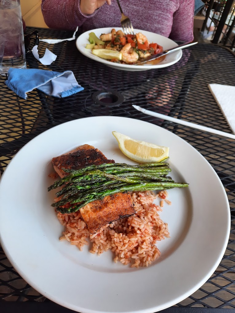 seared steelhead