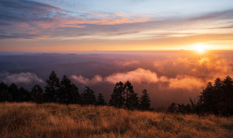 Marys Peak Sunrise.