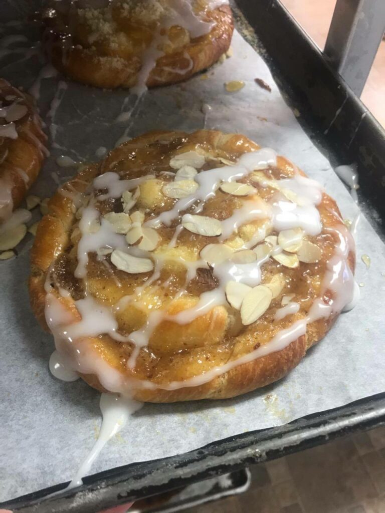 Delicious looking pastries.
